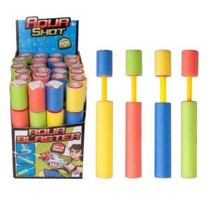 AQUA SHOT ASSORTED FOAM WATER BLASTER SHOOTER