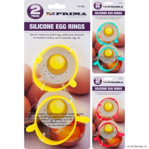 PRIMA SILICON EGG RINGS Pack Of 2