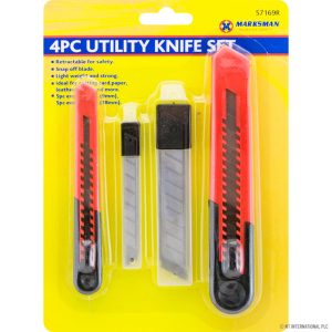 MARKSMAN UTILITY KNIFE SET Pack Of 4
