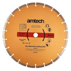 AMTECH DIAMOND CUTTING DISC 300MM / 12"