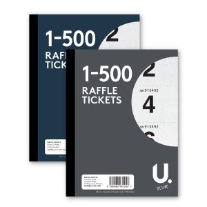 U. WIN RAFFLE CLOAKROOM TICKETS 1-500