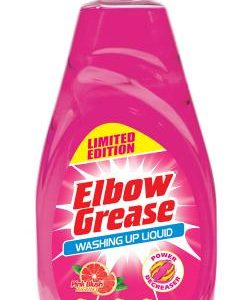 ELBOW GREASE WASHING UP LIQUID PINK BLUSH SCENT 600ML