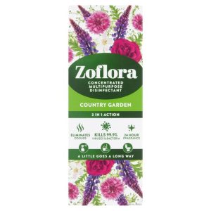 ZOFLORA CONCENTRATED DISINFECTANT COUNTRY GARDEN 120ML