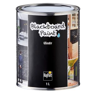 RUSTIN MAGPAINT BLACKBOARD PAINT BLACK COLOUR 1L