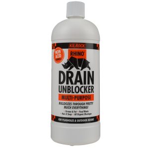 KILROCK RHINO MULTI PURPOSE DRAIN UNBLOCKER 1L