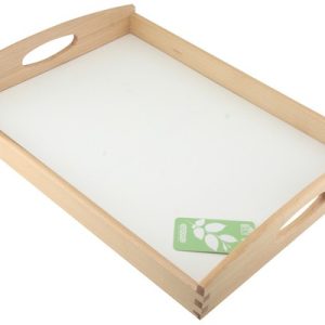APOLLO TRAY WITH WHITE BASE 40X30CM