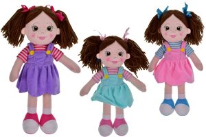 45CM ASSORTED RAG DOLLS
