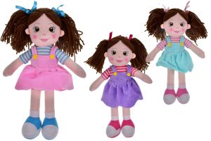 35CM ASSORTED RAG DOLLS