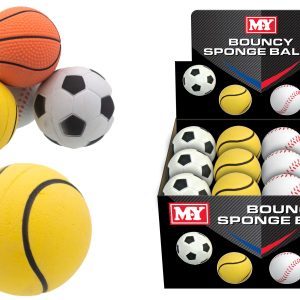 M.Y. ASSORTED SOFT SPONGY BALLS 63MM