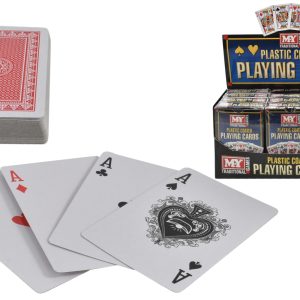M.Y. PREMIUM PLASTIC COATED PLAYING CARDS