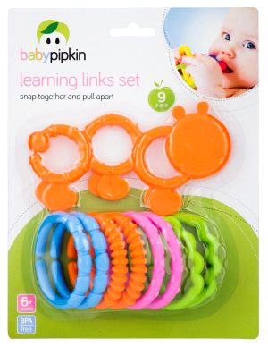 BABY PIPKIN 9PCS LEARNING LINKS SET