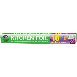 PPS FOOD KITCHEN FOIL 10M X 300MM