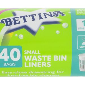 BETTINA LEMON SCENTED SWING BIN LINERS 15LTR Pack Of 40