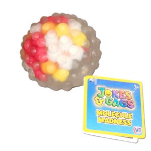 JOKES & GAGS MOLECULE MADNESS SQUEEZE BALL