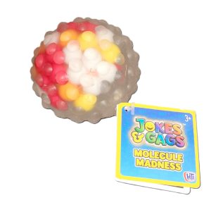 JOKES & GAGS MOLECULE MADNESS SQUEEZE BALL