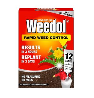 WEEDOL RAPID WEED CONTROL CONCENTRATE TUBES Pack Of 12