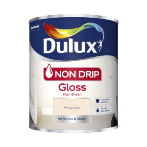 DULUX NON DRIP GLOSS MAGNOLIA 750ML