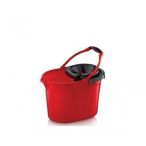 HOBBY LIFE CLEANMAX MOP BUCKET WITH WHEELS 14LTR