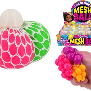 3 COLOUR SEGMENT MESH BALL