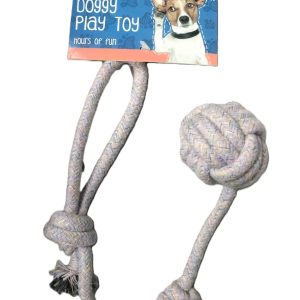 PET TOUCH ASSORTED ROPE DOG TOY