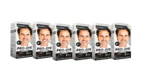 GLAMORIZE LONG LASTING MAN HAIR DYE COLOUR NO. 1 - BLACK Pack Of 6