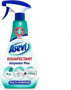 ASEVI GERPOSTAR PLUS MULTI PURPOSE DISINFECTANT CLEANING SPRAY 750ML