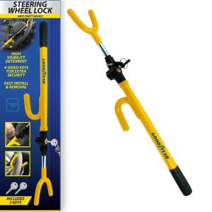 GOODYEAR STEERING WHEEL LOCK WITH 2 KEYS