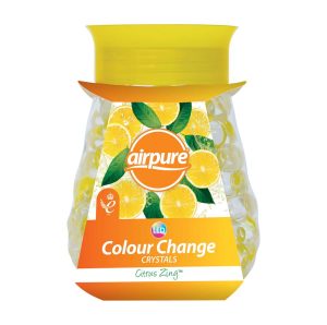 AIRPURE ASSORTED COLOUR CHANGE CRYSTALS AIR FRESHNER 300GM
