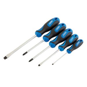 DRAPER 32610 SOFT GRIP SCREWDRIVER SET Pack Of 5