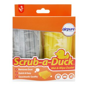 AIRPURE SCRUB-A-DUCK WET & WIPE DUSTER Pack Of 2