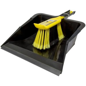 CHARLES BENTLEY BULLDOZER HEAVY DUTY DUSTPAN & BRUSH SET