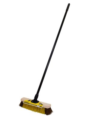 CHARLES BENTLEY BULLDOZERWOODEN UTILITY BROOM 15.9 INCH