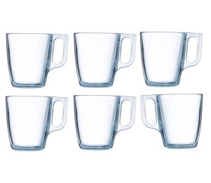 LUMINARC NUEVO GLASS MUG 250ML Pack Of 6