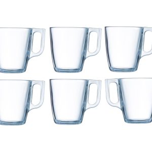 LUMINARC NUEVO GLASS MUG 250ML Pack Of 6