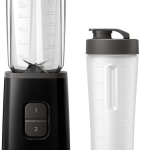 PHILIPS DAILY COLLECTION MINI BLENDER AND SMOOTHIE MAKER 350W 1L JUG HR2602/91