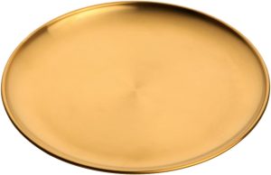 GOLD PLATED DINNER PLATE 30CM