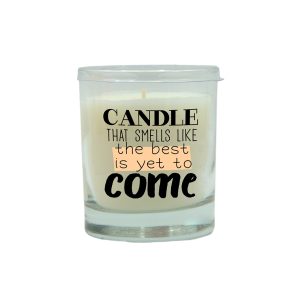 LUMAR AROMATIC PUMPKIN CAKE SCENTED THE BEST GLASS CANDLE JAR