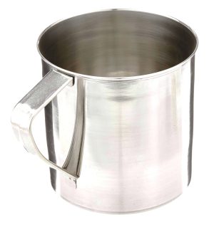 STAINLESS STEEL MUG / CUP 10CM