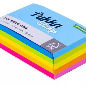 PUKKA STICKYS NOTES THE BOLD ONE 128 X 76MM 400 NOTES