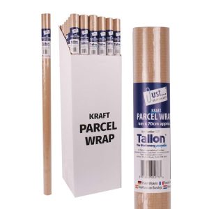 TALLON KRAFT PARCEL WRAP BROWN 4M X 70CM
