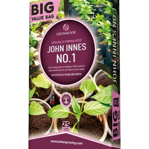 GROWMOOR JOHN INNES NO.1 COMPOST 25 LITRE