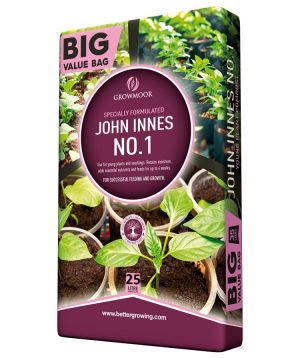 GROWMOOR JOHN INNES NO.1 COMPOST 25 LITRE