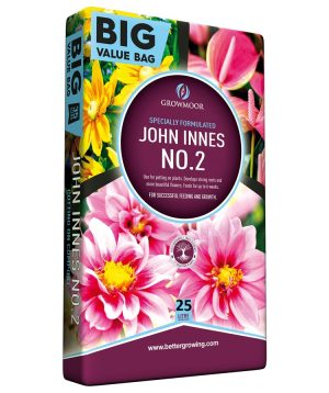 GROWMOOR JOHN INNES NO.2 COMPOST 25 LITRE