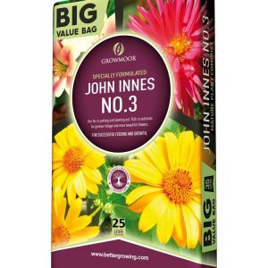 GROWMOOR JOHN INNES NO.3 COMPOST 25 LITRE