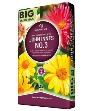 GROWMOOR JOHN INNES NO.3 COMPOST 25 LITRE