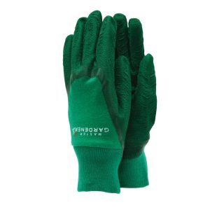 TOWN & COUNTRY MASTER GARDENER GARDEN GLOVES GREEN- SMALL (7)