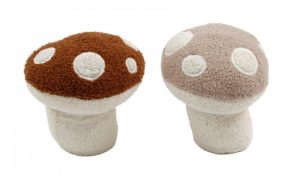 ASSORTED COLOUR MUSHROOM DOOR STOP 22CM