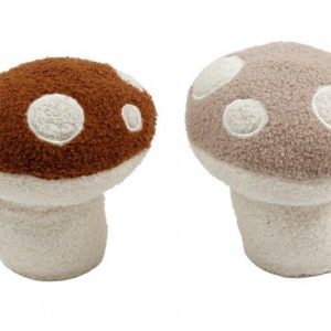 ASSORTED COLOUR MUSHROOM DOOR STOP 22CM
