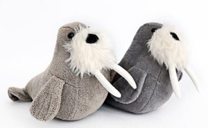 ASSORTED COLOUR WALRUS DOOR STOP 28CM X 20CM