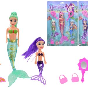 MERMAID PRINCESS ASSORTED 3PCS PLAY SET